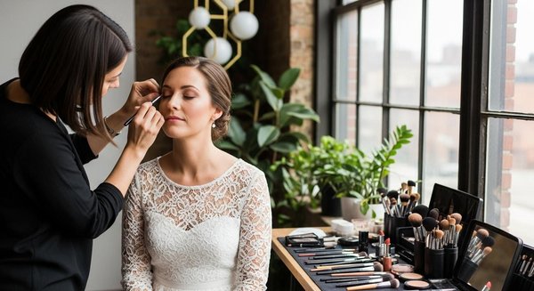 Le maquillage mariage à Montréal avec l'école maquillage : la tendance élégante
